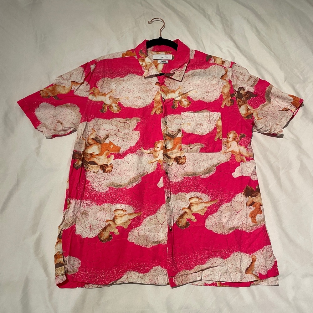 Urban Outfitters - Cherub Shortsleeved Size Medium Button Down